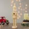 14.75" Unfinished Paintable Wooden Christmas Nutcracker with a Crown